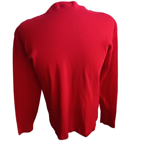 men's XL Single Stitch T-shirt Vintage Northwestern Knitting Munsingwear LS 80's - Picture 5 of 5